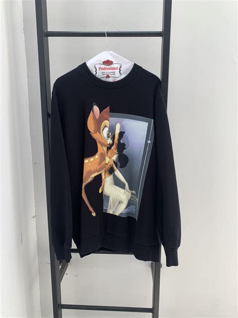 givenchy neoprene bambi sweatshirt|Givenchy disney t shirts.